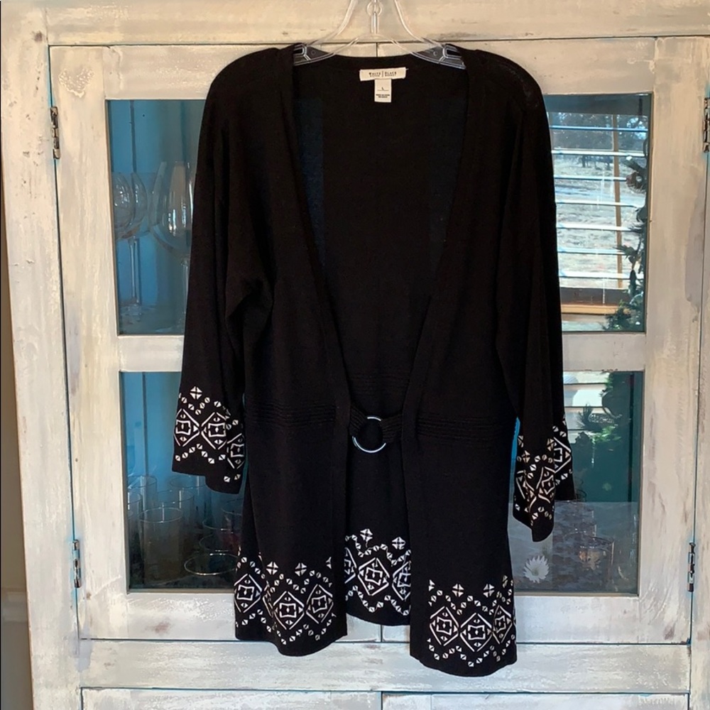 Black Sweater Light Weight